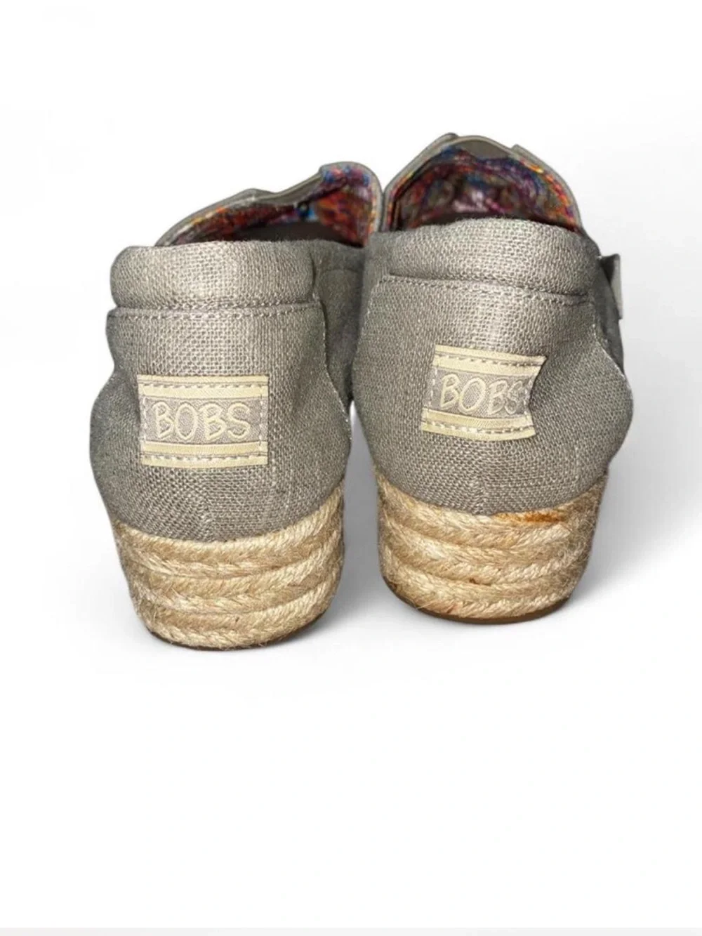 Skechers gray canvas